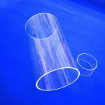 Custom Large Diameter High Temperature Resistant Quartz Glass Tube