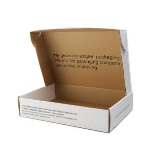 China 6 Pack Rigid Cardboard Beer Boxes Kraft Corrugated Foldable Box Packaging wholesale