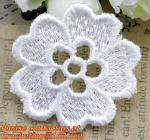 Golden Venise Lace Trim Flower Motif Ribbon Crafts