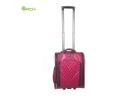 Fashion PU Trolley Underseat Luggage Bag With Side Pocket