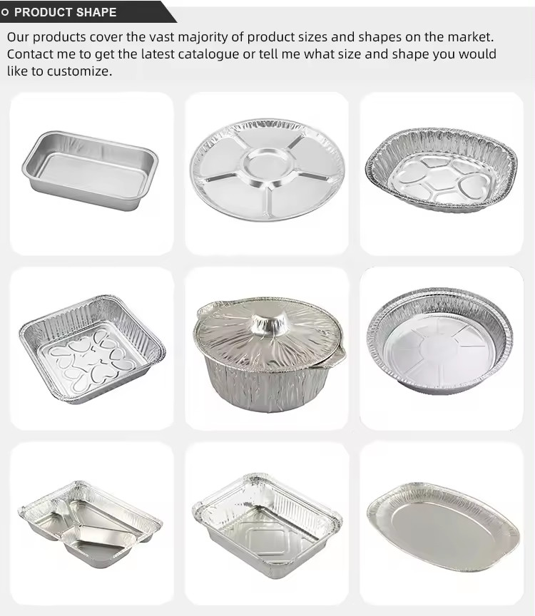 267oz Oval Aluminum Foil Turkey Tray Large Foil Roasting Pan Pakaging