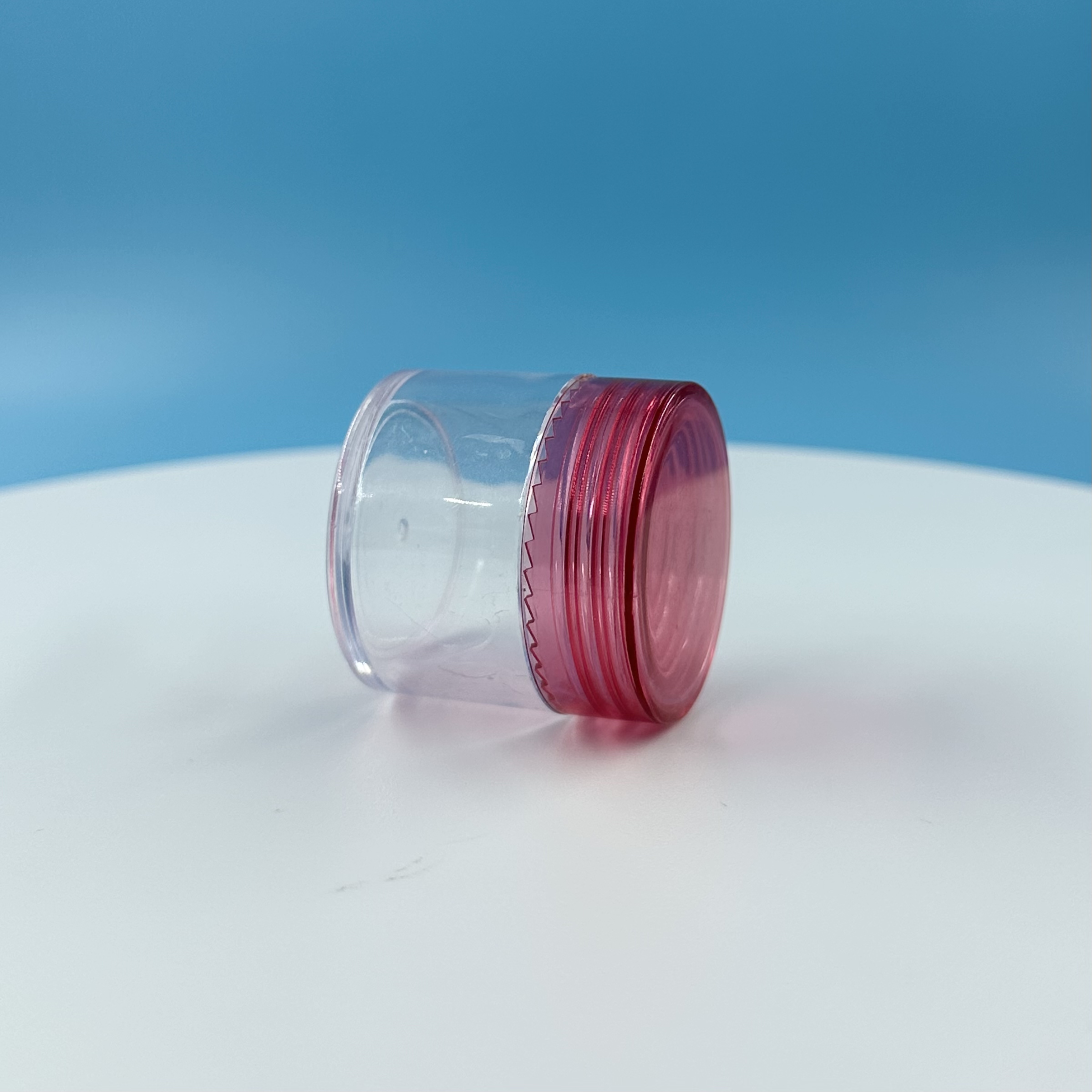 20g 30g 50g Transparent Plastic Jar Empty Refillable Cosmetic Cream Jar for Industrial
