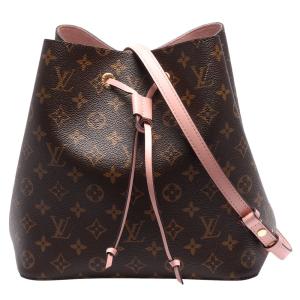 China Leather Trim Louis Vuitton NéOnoé Mm Black Monogram Bag wholesale