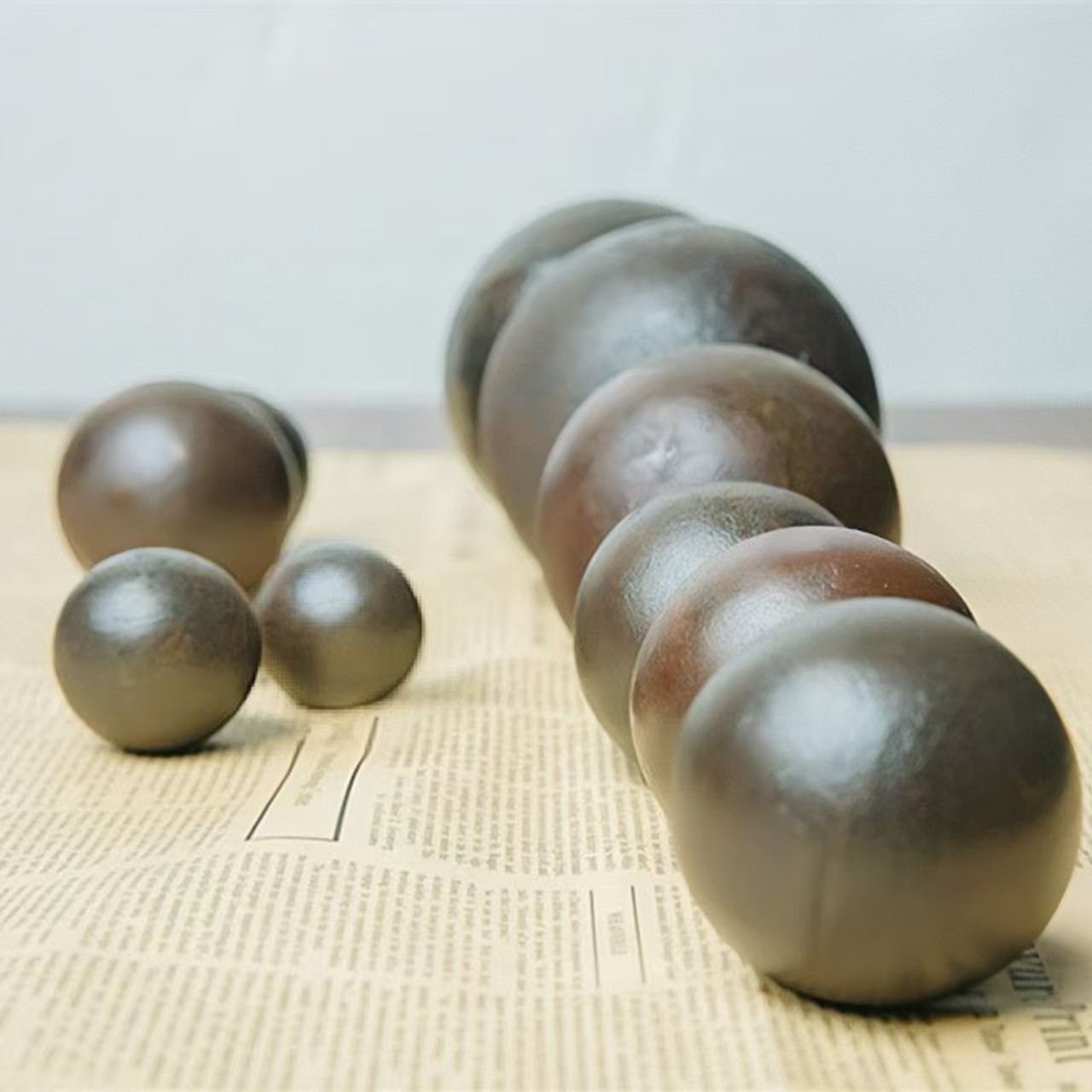 65 70 75 80mm High Manganese Forged Steel Grinding Media Cast Iron Balls for Ball Mill Machine