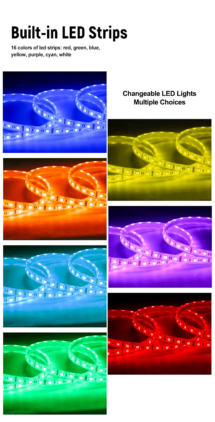 Camera Shape 360 Booth Enclosure Color LED Photo Booth Background Cover