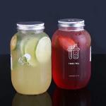 Customized Logo PET Plastic Beverage Bottles 350ml 500ml