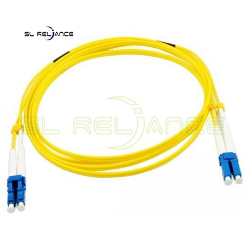 Os2 9/125um Simplex Fiber Optic Patch Cord Pvc Lszh Lc To Lc Fiber Jumper