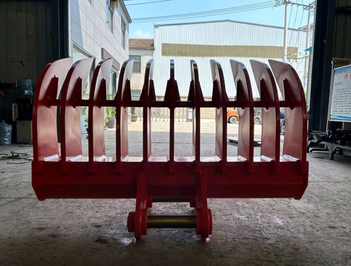 1-40 Ton Excavator Root Rake Q355B Material 6 Month Warranty