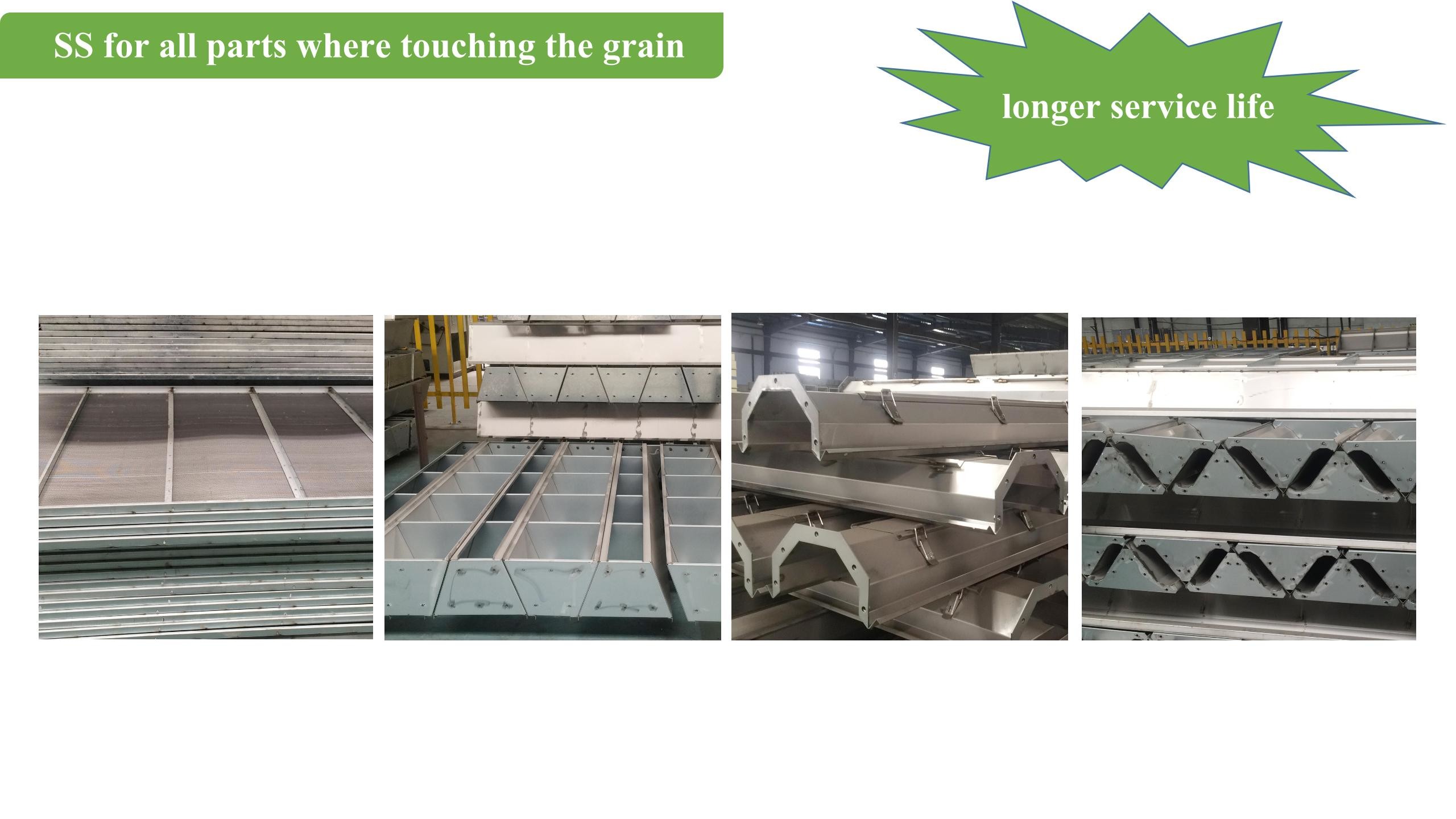220V 30T Rice Mill Dryer Rice Processing Equipment For Wheat Seed Corn