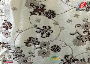 China Embossed / Printing Velboa Polyester Velvet Fabric , Upholstery Material Eco Friendly wholesale