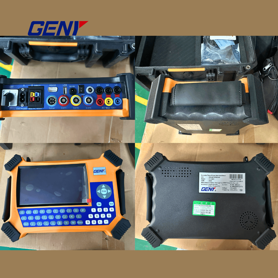 China High precision 0.05% Portable Three Phase Standard Meter wholesale