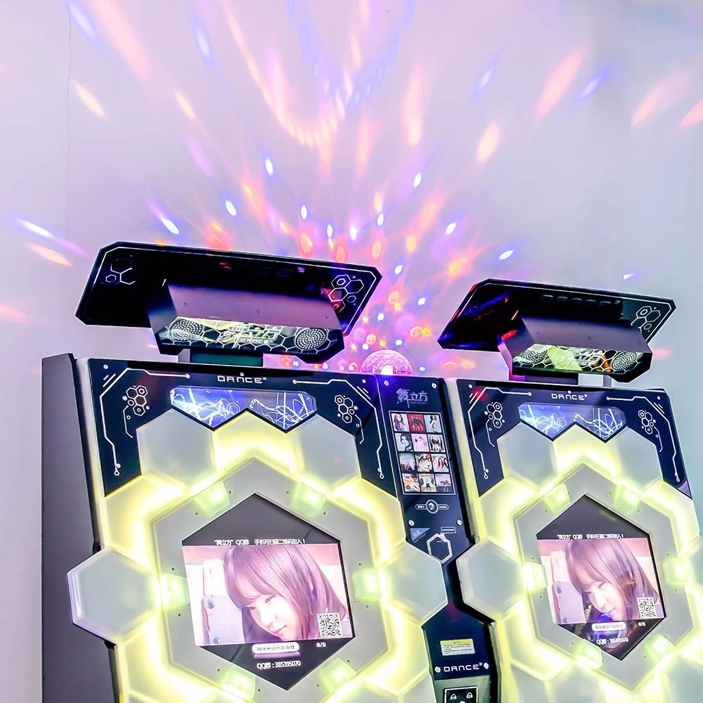 Unique Coin Operated Music Machine With Two 42 Inch Display Easy Operation