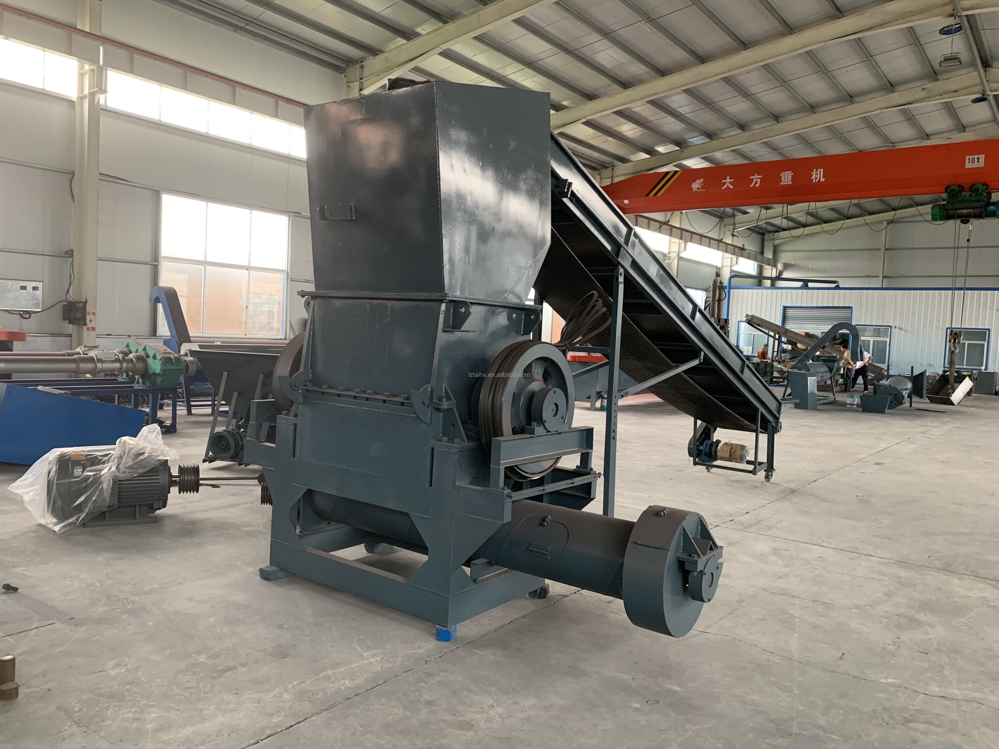 Mini Crushing Washing Drying Plastic Recycling Machine Automatic