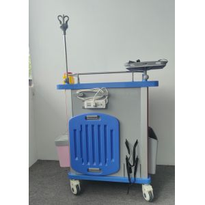 ABS Emergency Medical Equipment Trolley Hospital Medicine Cart Nursing Trolley