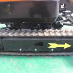 1600kg Bucket Wheel Excavator Hydraulic Transmission Smallest Mini Digger