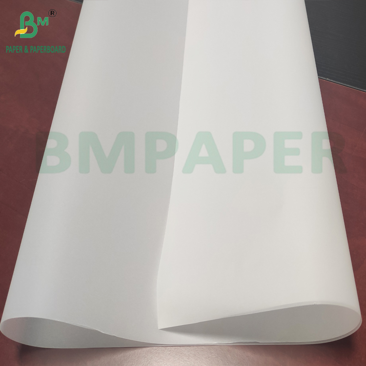 Transparent Tracing Paper 24 In X 50 Yds Sketch And Trace Roll White Color