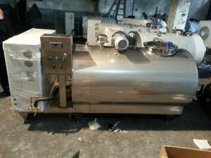 China 1000L horizontal milk cooling tank wholesale