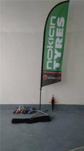 China Roadside Swooper Feather Flags Banner For Advertising / Trade Show wholesale
