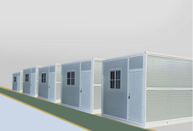 Light Gauge steel Modular Home Prefab Folding Container Houses 20FT 40FT for Affordable Emergency Shed