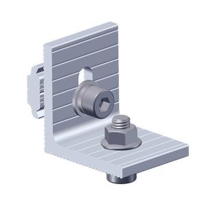 China Galvanized Q235B Steel PV Module L Connector wholesale
