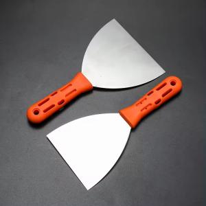 China Plastic ABS Handle Soft Grip Flexible Stainless Steel Carbon Steel Rust-free Putty Knife Scrapers wholesale