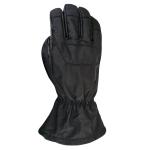 S-2XL black Leather Snowboard Gloves / Two In One Gloves