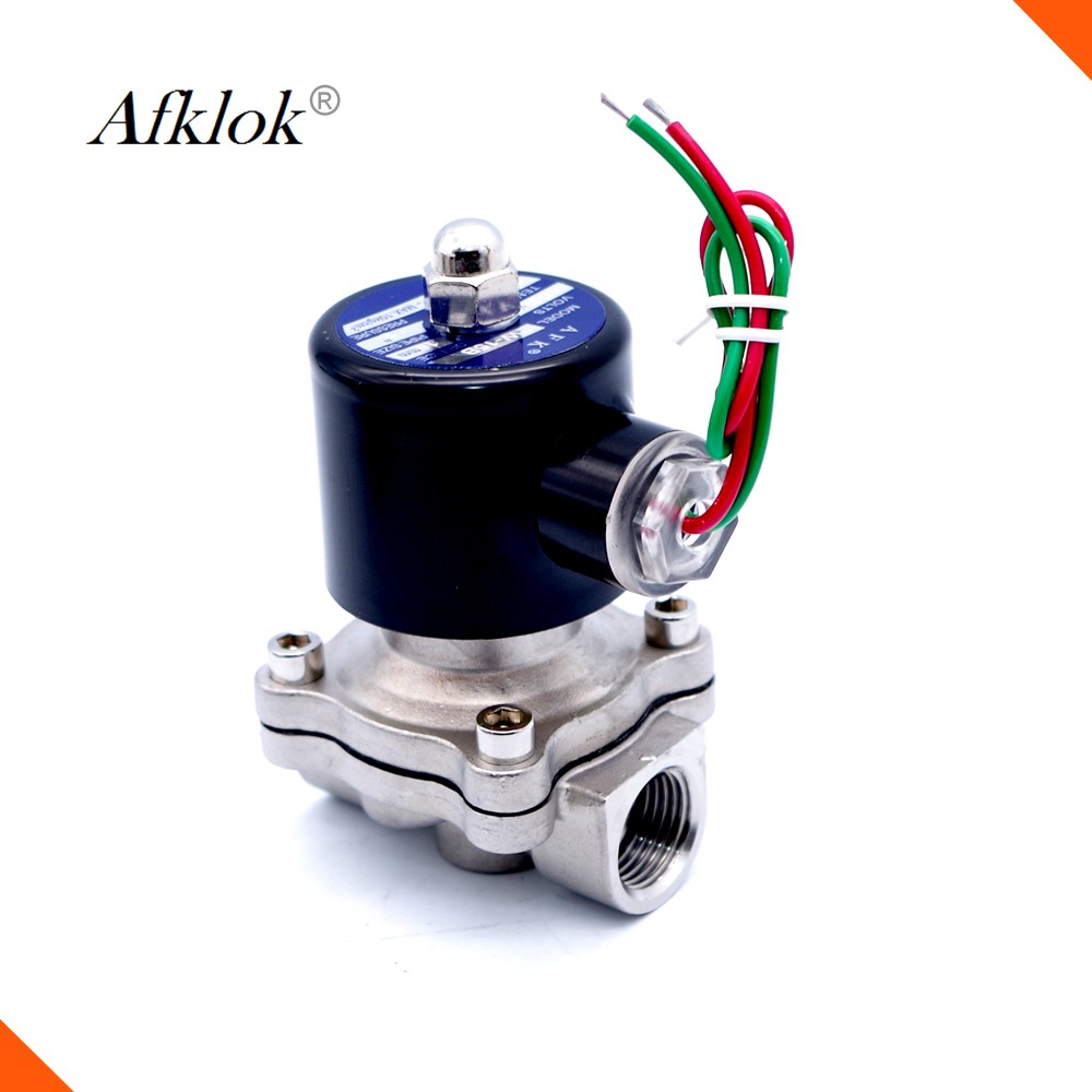 SS304 1 inch 24 Volt Normally Closed Water Solenoid Valve