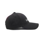Cotton Sweatband 6 Panel Baseball Cap With Customize Embroidery Logo