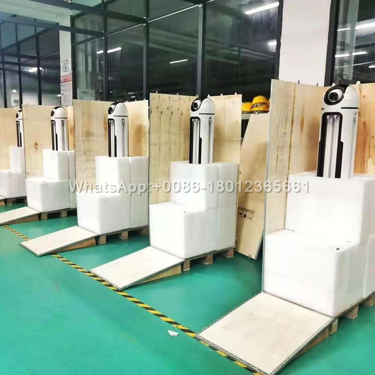 Smart Bacteria Killing Ultraviolet Disinfection Virus Killing Robot