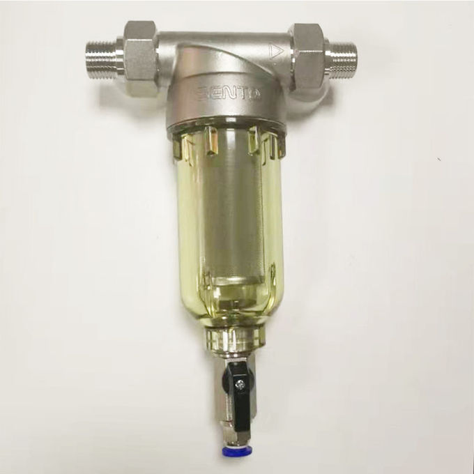 Stainless steel Prefilter House Water Filtration System backwash filter Purifier Filter Home RO faucet