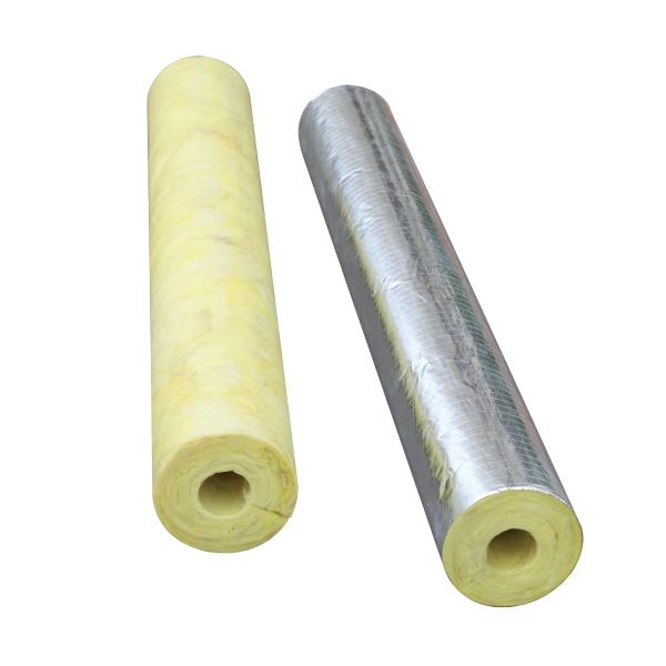 Versatile Heat Insulation Fiberglass Pipe Insulation Self-Adhesive / Adhesive