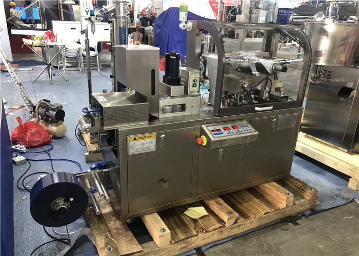 Mini Butter Honey Blister Packing Machine , Blister Card Packaging Machine