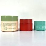 Amber Glass Jar 50ml For Cosmetic Face Cream Packaging