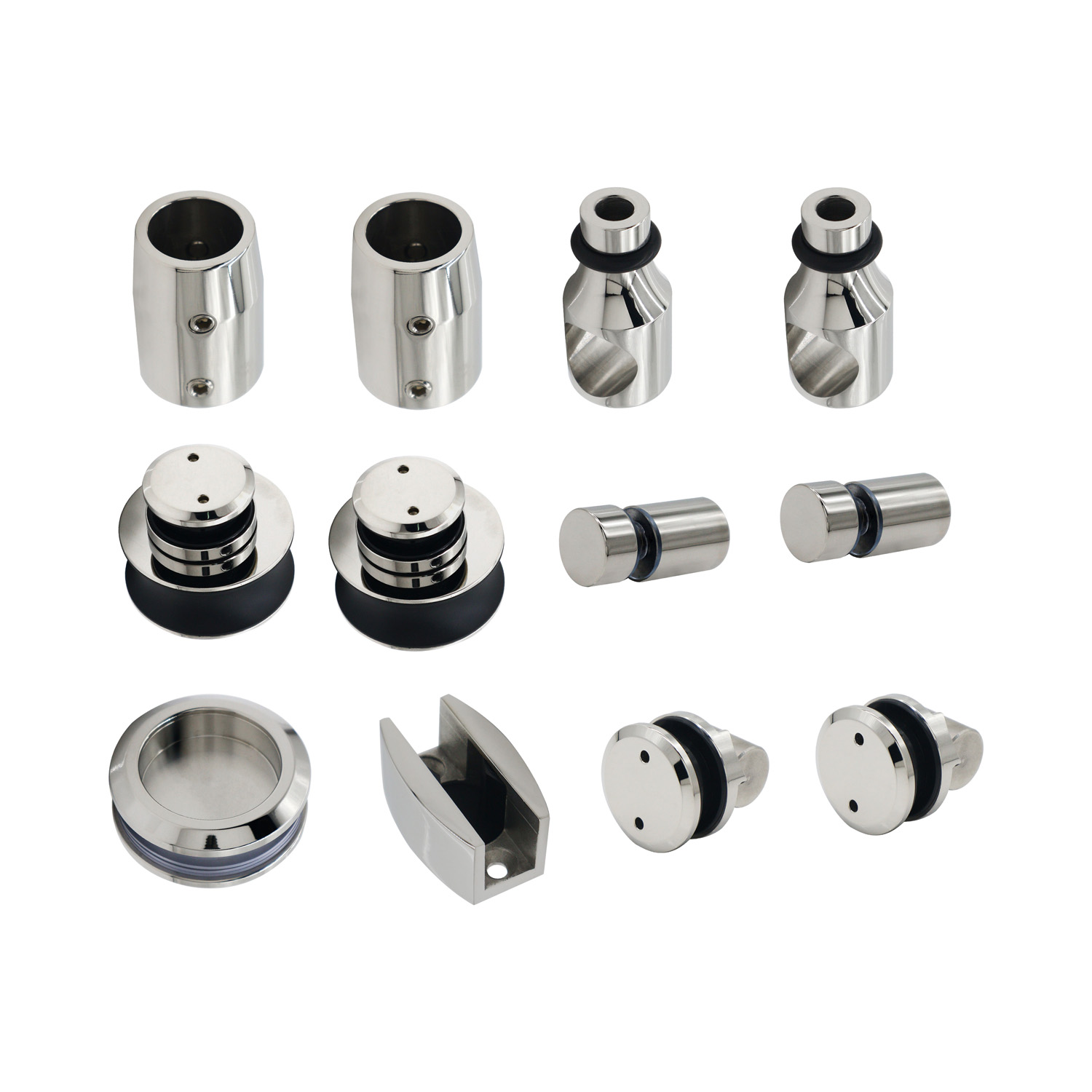 Round Shower Sliding Fitting Door Accessory Barn Door and Hardware Kit