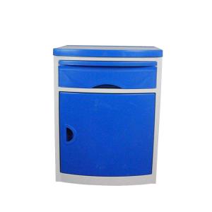 China ABS Plastic Hospital Bedside Cabinet With Casters wholesale