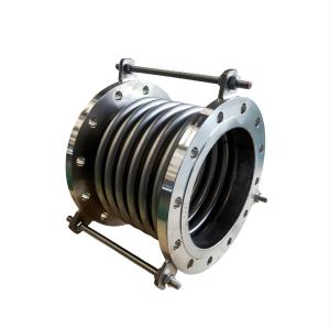 China High Temperature 304 Stainless Steel Bellows Flanged Expansion Bellows Rubber Metal Expansion Joint wholesale