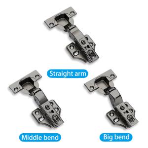 China Frameless Hydraulic Concealed Hinges Stainless Steel Adjustable wholesale