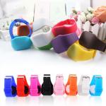 Silicone Band Fashion LED Digital Watch LED Time Showing Promotional Christmas