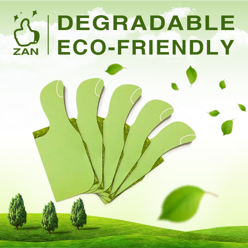 Printed Biodegradable Custom Products for Dogs Unscented Printed dog poop bags dispenser custom printed