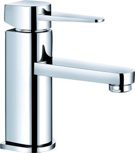China Brass Material Basin Mixer with 0.5-3.0 Bar Water Pressure T8372 wholesale