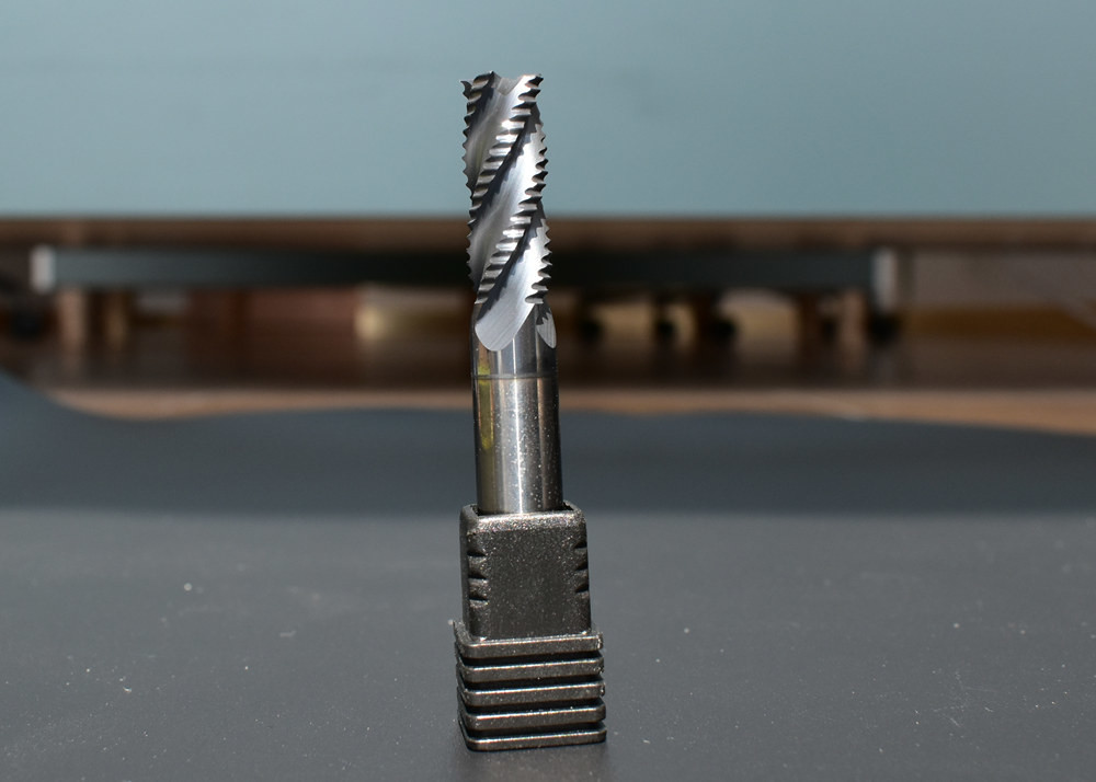 Roughing TiAlSiN Coating 150mm Degree Solid Carbide End Mill