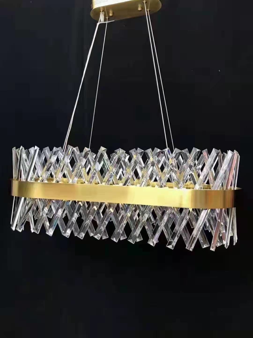 Decoration LED Crystal Chandelier Hotel Lobby Chandelier Crystal Lighting From China