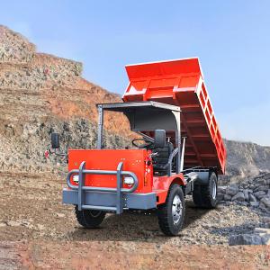 China Four Wheel Driven Underground Mine Truck Mining Dump Truck 7 ton Diesel wholesale