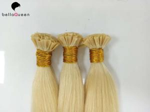 China 12'' to 30'' Indian Remy Hair Natural Straight 613# color U-tip Hair Extension wholesale