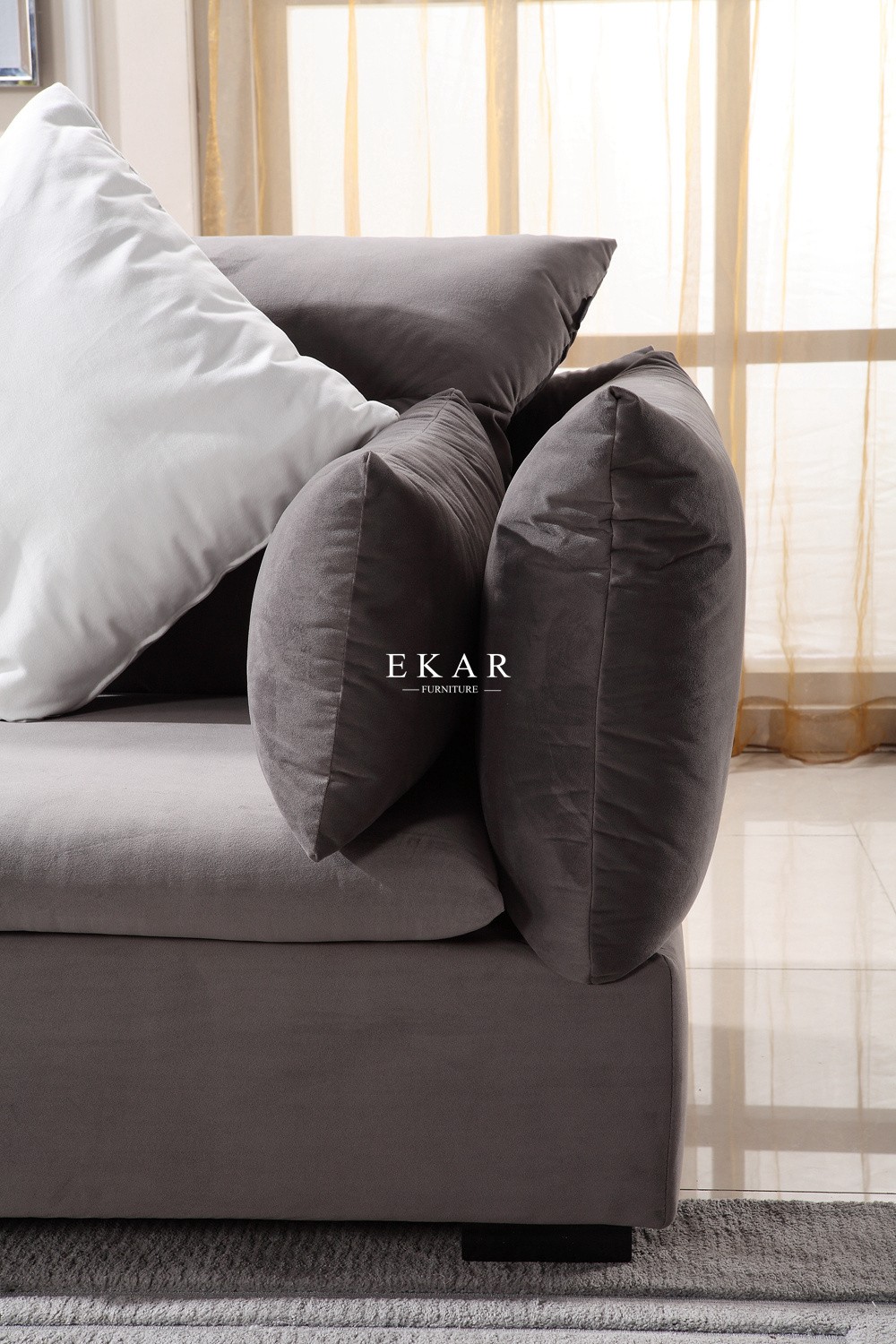 Modern Living Room Arabic Style 6 Seater Sofa Set Designs
