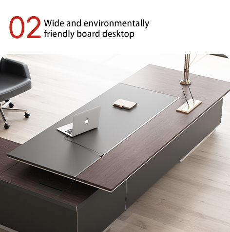 Solid Wood Office Desk, Simple And Modern Office Desk And Chair Combination, Light Luxury Manager, Single Person Desk, Large Shift Desk, Boss Desk