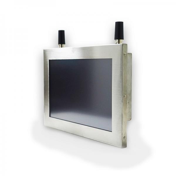 Quality 12 Inch Wide Screen Industrial Touch Panel Computer / Embedded Panel PC 4G Module for sale