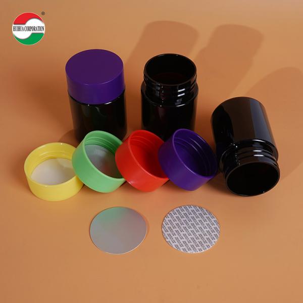 Food Grade PET Plastic Bottle Plastic Jar For Pet Nutrition Vitamins With Screw Cap