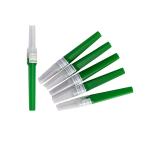 11/4" Blood Collection Needles Flashback Vacuum Green Color 21G 0.8x31mm