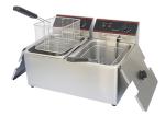Table Top Restaurant Cooking Equipment , Single / Double Tank Electric Fryer
